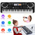 61 Keys Digital Music Electronic Keyboard Electric Piano Musical Instrument Kids Learning Keyboard w/ Microphone For Beginners Kids Girls Boys Adults 61 Keys Digital Music Electronic Keyboard Electric Piano Musical Instrument Kids Learning Keyboard w/ Microphone For Beginners Kids Girls Boys Adults