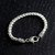 Vintage Stainless Steel Link Chain Bracelet For Men Women