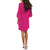 Women's Dress Sweet & Cute V-Neck Bell Sleeve Shift Dress Mini Dress