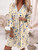 Boho Floral Print Dress; Lace Stitching V Neck Half Sleeve Dress; Women's Clothing