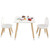 VEVOR Kids Table and 2 Chairs Set, Toddler Table and Chair Set, Children Multi-Activity Table for Art, Craft, Reading, Learning, 1 Table and 2 Chairs VEVOR Kids Table and 2 Chairs Set, Toddler Table and Chair Set, Children Multi-Activity Table for Art, Craft, Reading, Learning, 1 Table and 2 Chairs