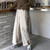 Brown Corduroy Thick Wide Leg Women Pants Warm Trousers Female Oversize Mid Waist Winter Fashion New Loose Casual Pant