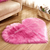 1pc Heart-Shaped Faux Sheepskin Area Rug - Soft and Plush Carpet for Home, Bedroom, Nursery, and Kid's Room - Perfect for Home Decor and Comfort 1pc Heart-Shaped Faux Sheepskin Area Rug - Soft and Plush Carpet for Home, Bedroom, Nursery, and Kid's Room - Perfect for Home Decor and Comfort
