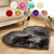 1pc Heart-Shaped Faux Sheepskin Area Rug - Soft and Plush Carpet for Home, Bedroom, Nursery, and Kid's Room - Perfect for Home Decor and Comfort 1pc Heart-Shaped Faux Sheepskin Area Rug - Soft and Plush Carpet for Home, Bedroom, Nursery, and Kid's Room - Perfect for Home Decor and Comfort
