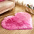 1pc Heart-Shaped Faux Sheepskin Area Rug - Soft and Plush Carpet for Home, Bedroom, Nursery, and Kid's Room - Perfect for Home Decor and Comfort 1pc Heart-Shaped Faux Sheepskin Area Rug - Soft and Plush Carpet for Home, Bedroom, Nursery, and Kid's Room - Perfect for Home Decor and Comfort