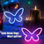 1pc, Butterfly LED Neon Sign, USB Or Battery Powered Neon Sign, Bedroom Decor, Wedding Decor, Birthday Decor, Party Decor, Wedding Supplies, Game Room Decor