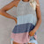 Womens Summer Striped Ice Silk Crochet Tank Tops Girls Sexy Loose Beach Wear Casual Female Camis Tops Fashion Wholesale