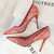 Women Pumps; Sexy heels; women's shoes; stiletto heels; pointed toe heels; mesh cutout lace trims
