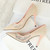 Women Pumps; Sexy heels; women's shoes; stiletto heels; pointed toe heels; mesh cutout lace trims