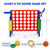 2.5 Feet 4-to-Score Giant Game Set