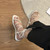 Women Summer Sandals Square Toe Pu Leather Ankle Strap Ladies Flat Beach Shoes Fashion Rome Cross-Tie Female Sandal