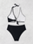 Women's two-piece multi color quick drying fashionable bikini swimsuit
