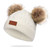 Cute Double Wool Pompom Baby Hat Children Cap Warm Autumn Winter Hats For Kids Boys Girls Knitted Warmer Beanie Caps Bonnet Cute Double Wool Pompom Baby Hat Children Cap Warm Autumn Winter Hats For Kids Boys Girls Knitted Warmer Beanie Caps Bonnet