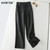Cotton Linen Straight-leg Pants For Women Loose Casual Women's Pant Summer Autumn Low Price Promotion Trousers For Female