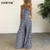 Summer Plaid Women Jumpsuits Sling High Waist Wide Leg Female Overalls Girls Streetwear Casual Loose Lady Jumpsuit Buttons