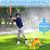 2 In 1 Snail Water Sprinkler Baseball Toy With 2 Sprinkler Nozzles 360° Rotating Spray Baseball Sprinkler Summer Water Toy For 4-8Years Old Boys Girls Backyard Pool Garden Lawn