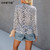 Leopard Print Women Shirt Long Sleeve Turn Down Collar Thin Women's Shirts Summer Casual Fashion New Woman Blouses Top