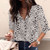 Leopard Print Women Shirt Long Sleeve Turn Down Collar Thin Women's Shirts Summer Casual Fashion New Woman Blouses Top