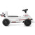 Electric Go Kart 6V Drift Go Cart for Kids Ages 2+ Strong Motor White