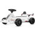 Electric Go Kart 6V Drift Go Cart for Kids Ages 2+ Strong Motor White