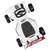 Electric Go Kart 6V Drift Go Cart for Kids Ages 2+ Strong Motor White