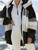 Color Block Fuzzy Fall & Winter Jacket, Casual Zip Up Hooded Long Sleeve Outerwear, Women's Clothing Color Block Fuzzy Fall & Winter Jacket, Casual Zip Up Hooded Long Sleeve Outerwear, Women's Clothing