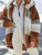 Color Block Fuzzy Fall & Winter Jacket, Casual Zip Up Hooded Long Sleeve Outerwear, Women's Clothing Color Block Fuzzy Fall & Winter Jacket, Casual Zip Up Hooded Long Sleeve Outerwear, Women's Clothing