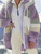 Color Block Fuzzy Fall & Winter Jacket, Casual Zip Up Hooded Long Sleeve Outerwear, Women's Clothing Color Block Fuzzy Fall & Winter Jacket, Casual Zip Up Hooded Long Sleeve Outerwear, Women's Clothing