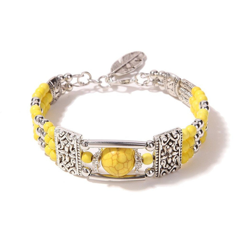 Boho Vintage Turquoise Bracelet For Women