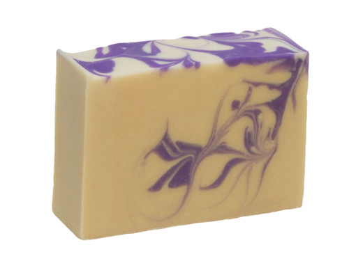 Lavender Buttermilk Soap, buttermilk is rich in Lactic acid and is great for softening skin. Lavender Essential Oil, is one of the few oils safe for newborns.