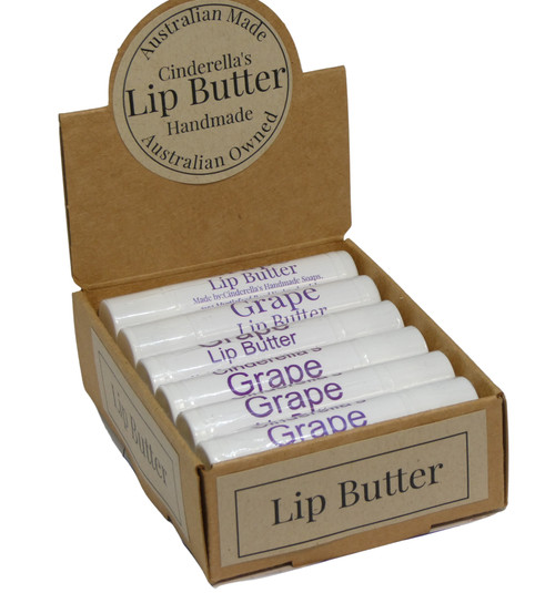 Lip Butter Grape.
An all-day essential for your lips, keeping them protected and moisturised. Our Lip Butters are also fantastic to apply before you go to bed for overnight re-hydration. They may also be applied before your lipstick. Check our essential range of lip butters.