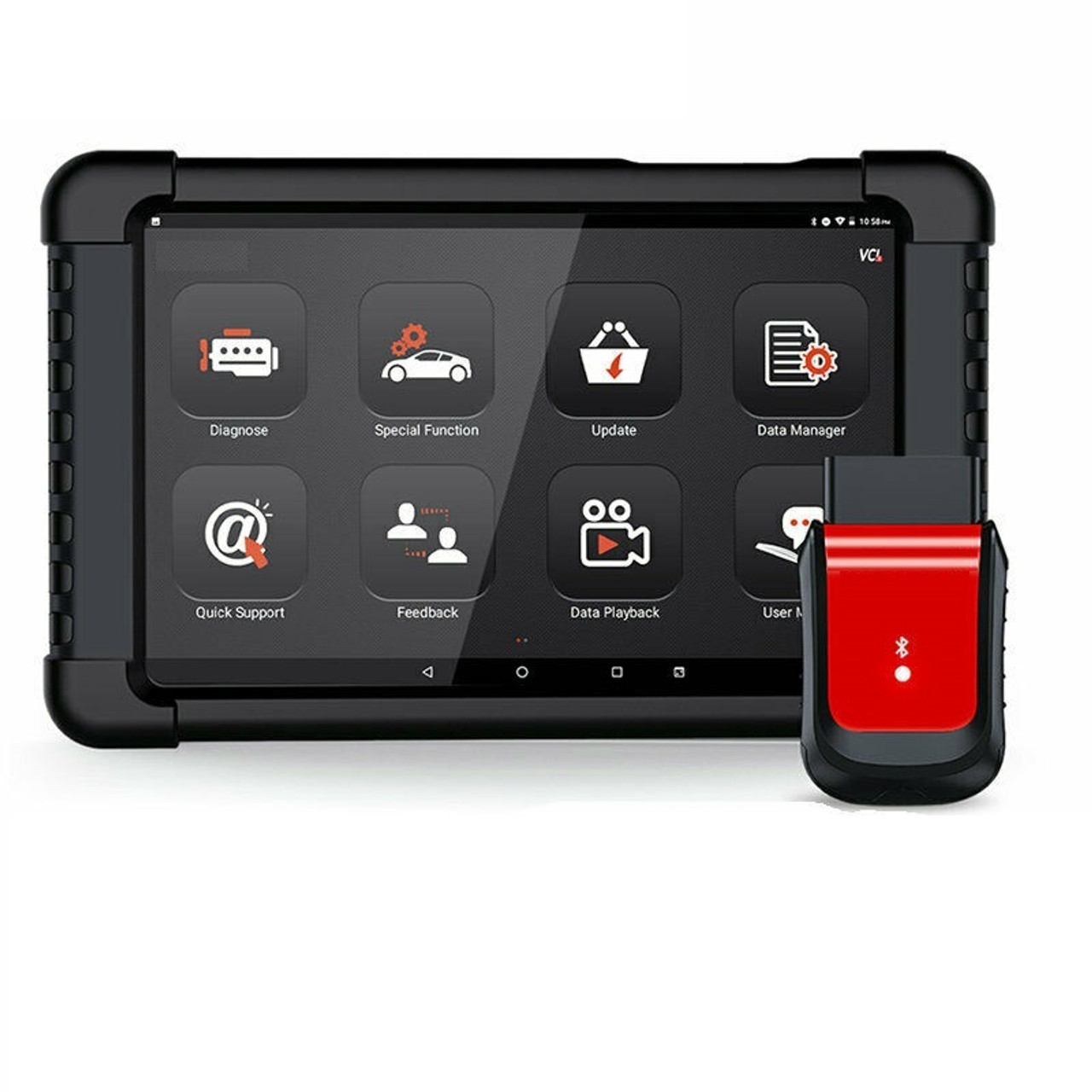 10 inch Tablet OBD2 Scanner Bluetooth WiFi Full System Car Diagnostic Tool