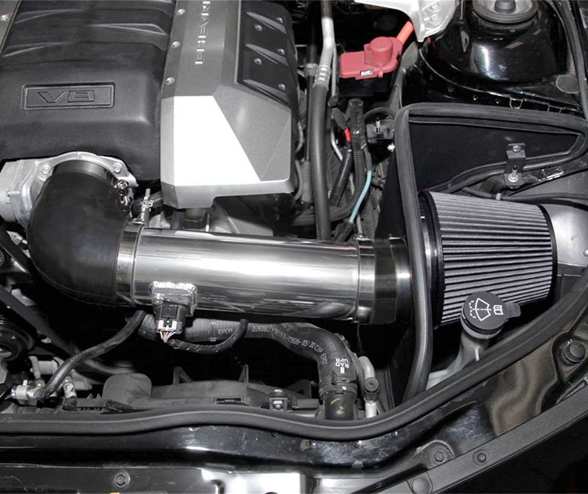 Cold Air Intake for Chevy Camaro SS (20102015) 6.2L V8 Engine Chrome