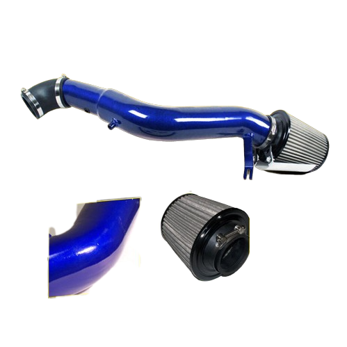 Blue Polished Cold Air Intake for Jeep Grand Cherokee (20052010) with 3.7L V6 Engine