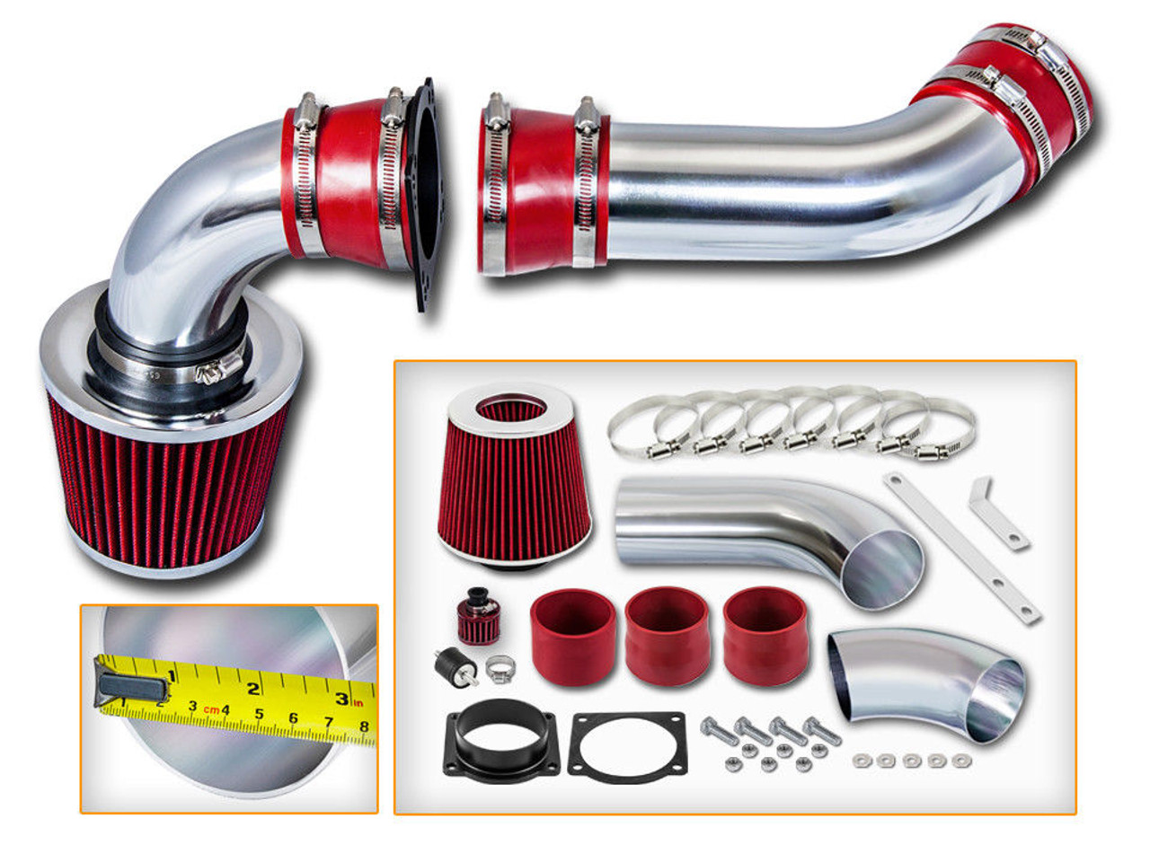 Cold Air Intake Kit for Ford Explorer (2001-2003) with 4.0L V6