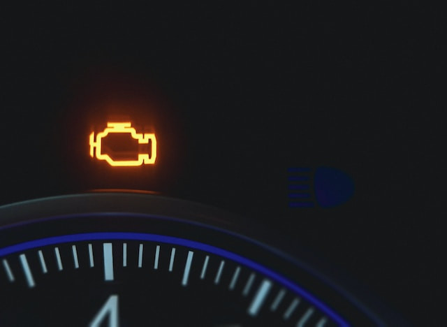 What should I do if my check engine light appears?