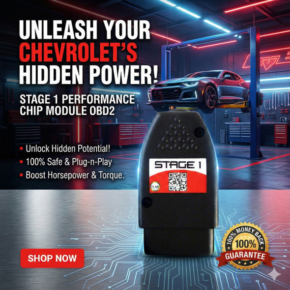 Stage 1 Performance Chip Module OBD2 for Chevrolet
