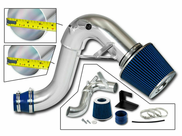 Cold Air Intake Kit for Hyundai Sonata (2011-2014) with 2.0L Turbo Engine Chrome