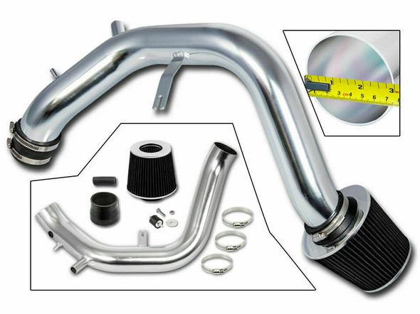 Cold Air Intake Kit for Acura TSX (2004-2008) with 2.4L 4-Cylinder Engine Black