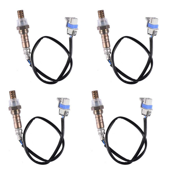 O2 Oxygen Sensor Replacement 4pc Set for GM Vehicles (2000-2004)