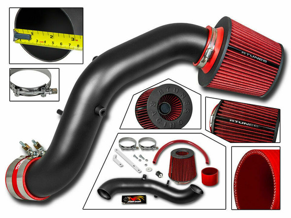 Cold Air Intake For Acura RSX (2002-2006) Type-S ONLY with 2.0L Engine Black