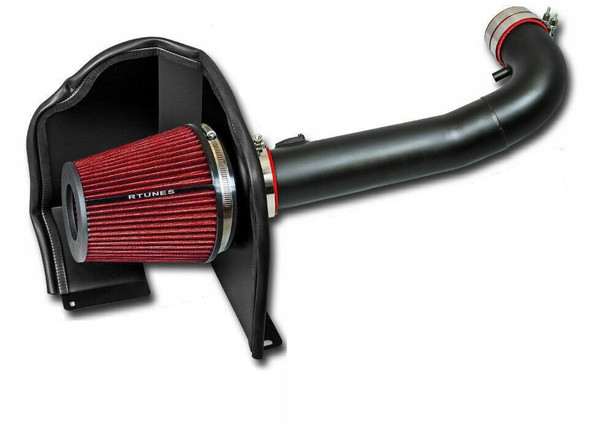 Cold Air Intake for Chevy Silverado 1500/GMC Sierra 1500 (2014-2018) 4.3L V6 Engines All Black