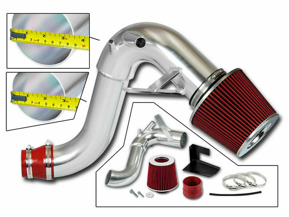 Cold Air Intake Kit for Kia Optima (2011-2015) with 2.0L Turbo Engine Chrome Red