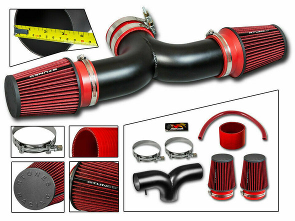 Performance Air Intake for Corvette C5 2001-2004 5.7 V8 Black