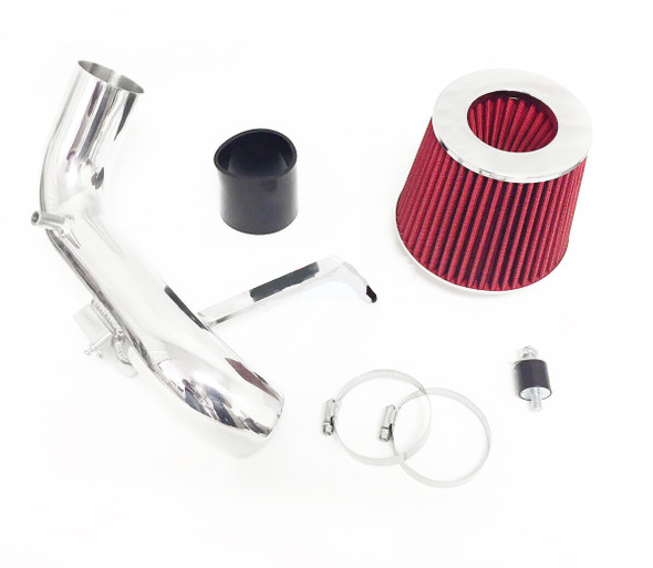 Performance Air Intake For Mitsubishi Lancer (2008-2012) With 2.0L 2.4L Non-Turbo Engine Manual Red 