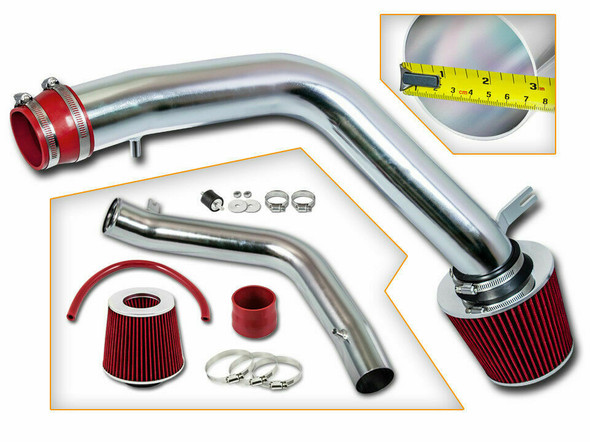 Performance Air Intake for Honda Accord (2003-2007) with 3.0L V6 Engine Red 