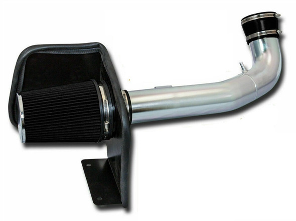 Performance Air Intake W/Heat Shield for Chevrolet Avalanche 2009-2013 with 5.3L/6.0L V8 Engine Black