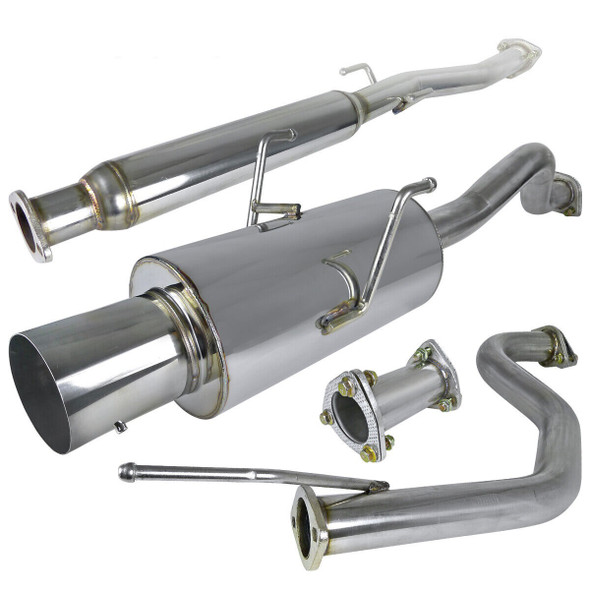 Muffler Exhaust Catback System For Acura Integra GSR DC1 DC2 1994-2001