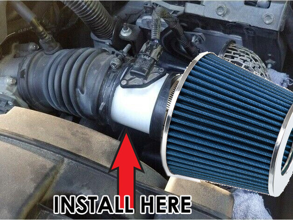 Short Ram Air Intake For Scion iA 2016 with 1.5L Engine Blue