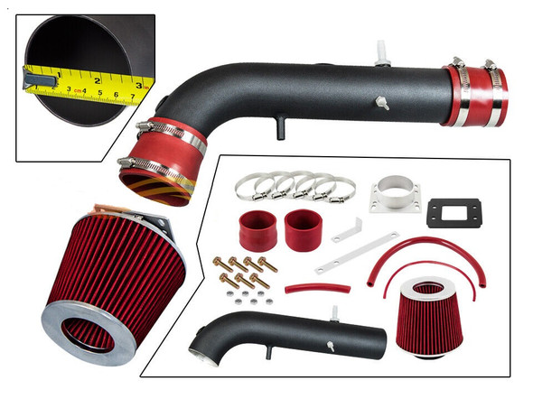 Short Ram Air Intake For Toyota 4Runner (1995-1999) with 2.7L Engine Red 